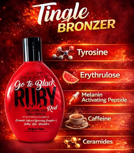 Supre Go to Black Ruby Red Tingle Bronzer 12oz