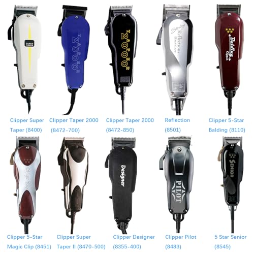 647-500 Clipper Cord Replacement WAHL Fits Senior, 5Star Senior, Designer, Super Taper, Sterling, Magic Clip, Balding, Icon, Legend,Taper 200, Pro Basic and Pilot Clippers 00647-500 Hair clipper cable