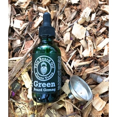 Scotch Pine Beard Oil ? Natural Men¡¯s Beard Oil with Hempseed, Jojoba, Meadowfoam & Coconut Oils ? Beard Softener, Strengthens, Moisturizes & Conditioner ? By GreenBeard Grmng (Scotch Pine, 1 Pack)