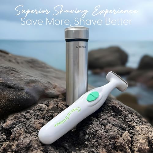 ES412 - Designed for Stubble & Short Hair Maintenance Both Men and Women - Intimate and Sensitive Area Shaver - Not Meant for Long Hair