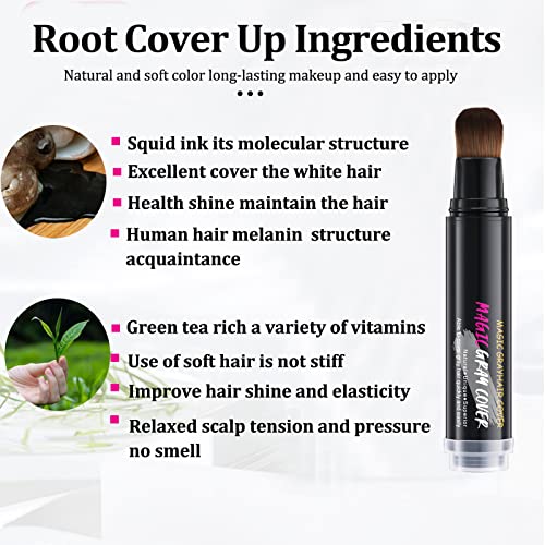 Root Touch Up Hairline Powder Stick - Dark Black