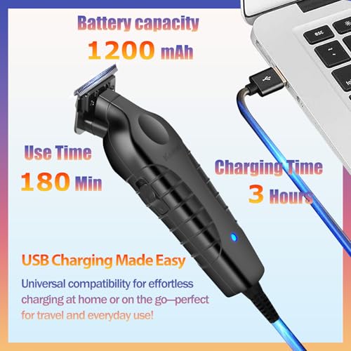 KEMEI PG2299 Cordless Hair Clippers for Men - Professional Trimmer