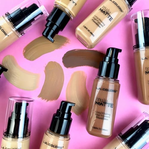 L.A. COLORS Truly Matte Foundation - Medium Beige