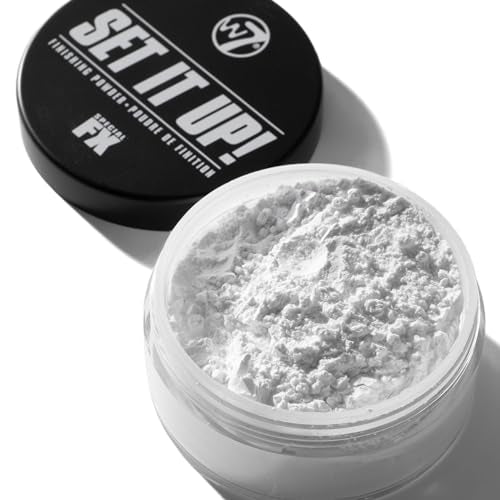 W7 Set It Up Loose Setting Powder with Precision Puff