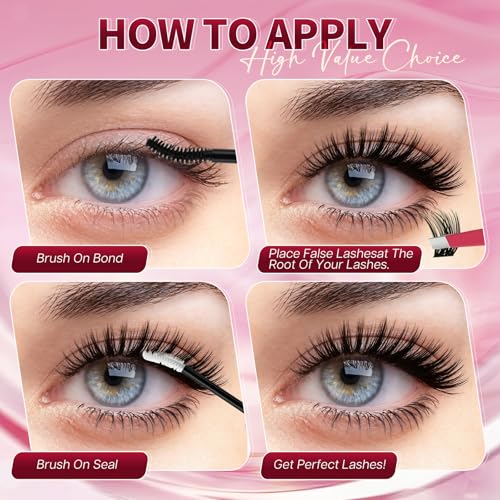 Wispy Lash Clusters Kit - DIY Eyelash Extensions 8-16mm