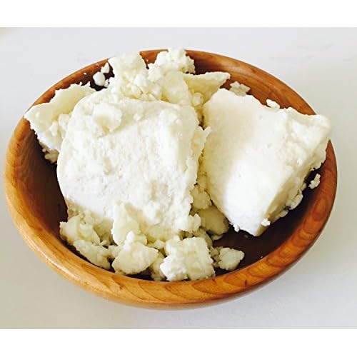 Organic Unrefined Shea Butter 2 LB Raw, African,100% Pure, Non-GMO, Moisturizing Vegan Butter for Hair & Skin