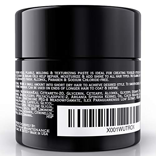 Chips High Maintenance Moroccan Texture Paste - Coconut & Argan Oil