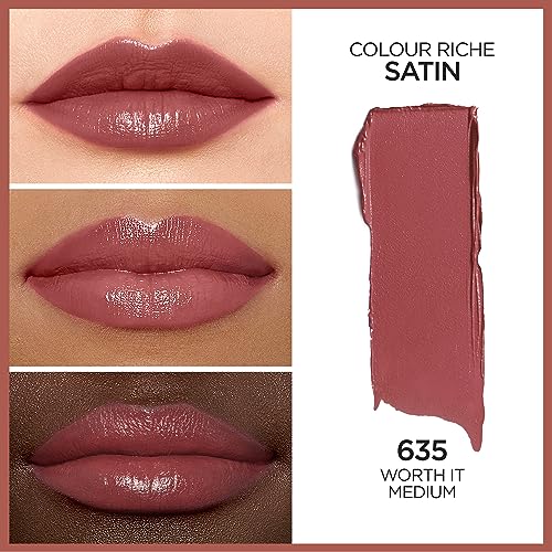 L'Oreal Paris Colour Riche Satin Lipstick - Moisturizing Formula