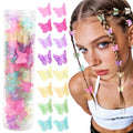 YISSION 60Pcs Mini Butterfly Hair Clips - Y2K Colorful Accessories