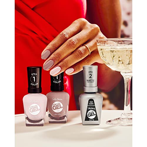 Sally Hansen Miracle Gel Travel Seekers Collection - Nail Polish - First Glass - 0.5 fl oz (Pack of 3)