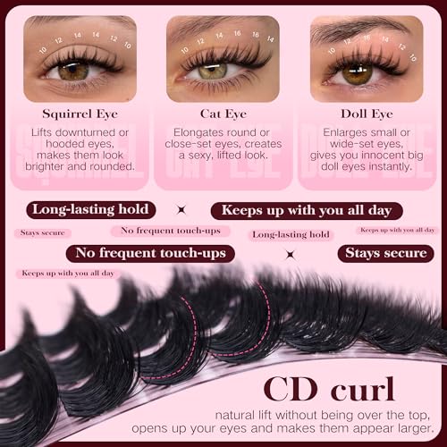 Manga Lash Clusters 10-16mm Fluffy Spike Eyelash Extensions