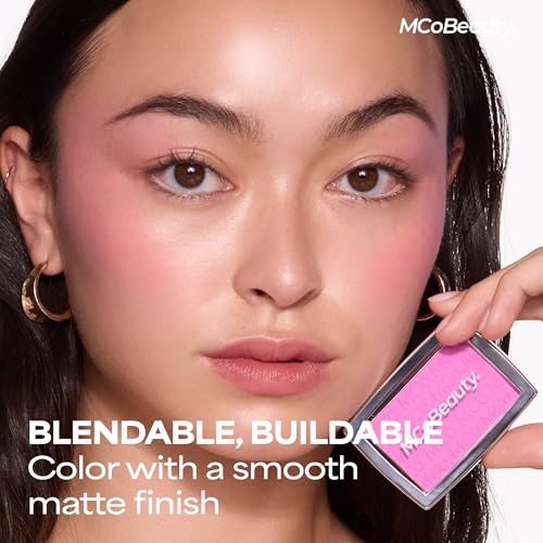 MCoBeauty Glow Up pH Activated Powder Blush - Custom Red Shade