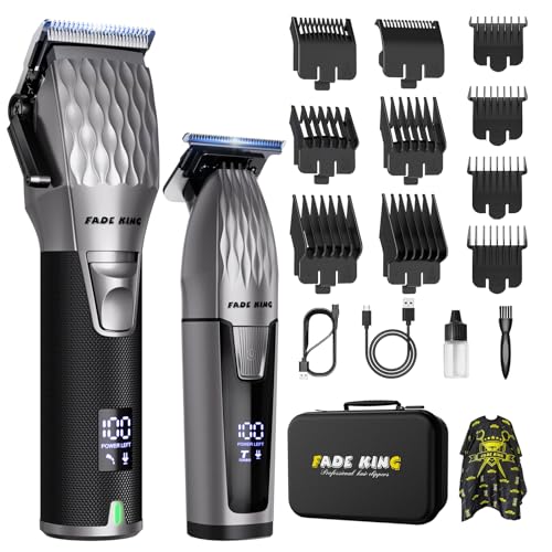 FADEKING Professional Hair Clippers & Beard Trimmer Kit
