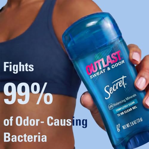 Secret Outlast Antiperspirant Deodorant for Women, 72hr Protection