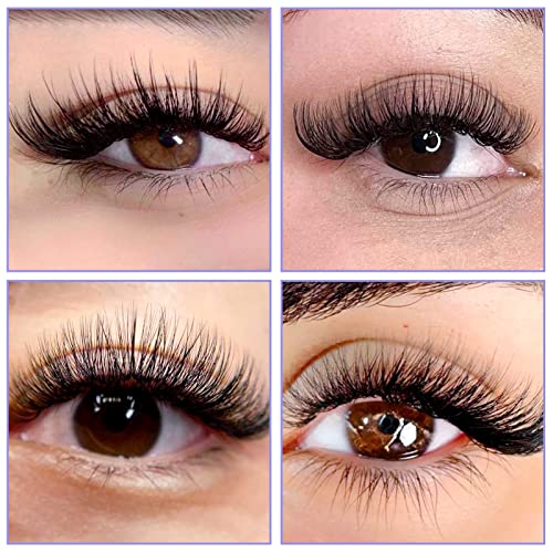 Easy Fan Volume Lashes D Curl 0.07mm 14-20mm Mixed