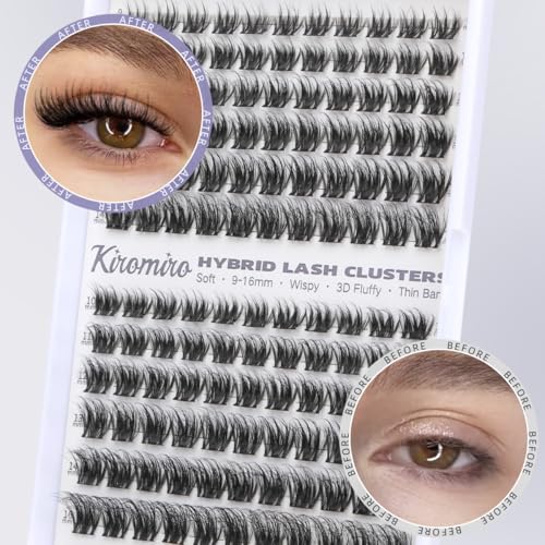 Kiromiro Wispy Lash Clusters 9-16mm Hybrid Eyelash Extensions