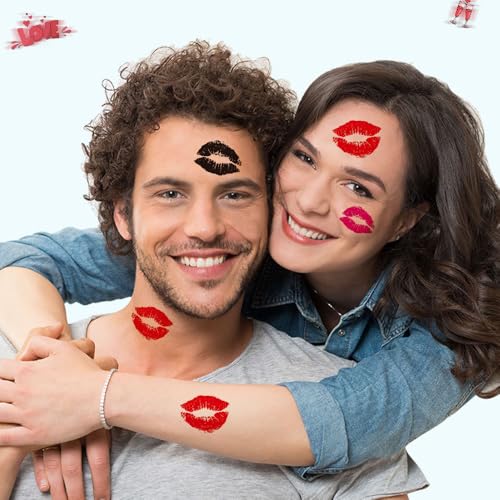225 Pc Temporary Lip Tattoo Stickers - Valentine's Day Party