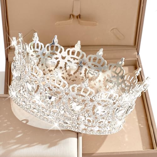 Queen Crown Wedding Rhinestone Tiara for Women
