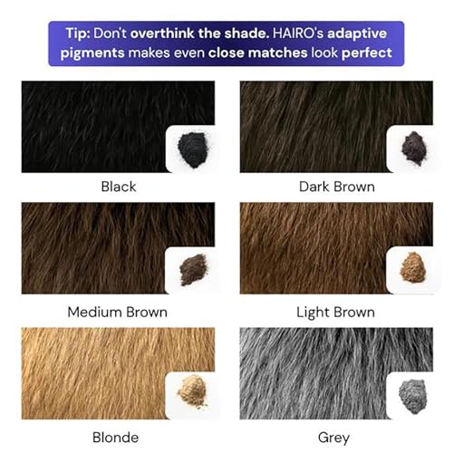 Hair Density Filler Powder - Instant Bald Spot & Hairline Cover