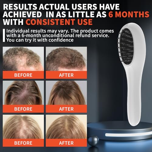 PUPCA Laser Therapy Hair Growth Comb for Men & Women