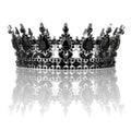 Gold Crystal Rhinestone Crown Tiara for Women