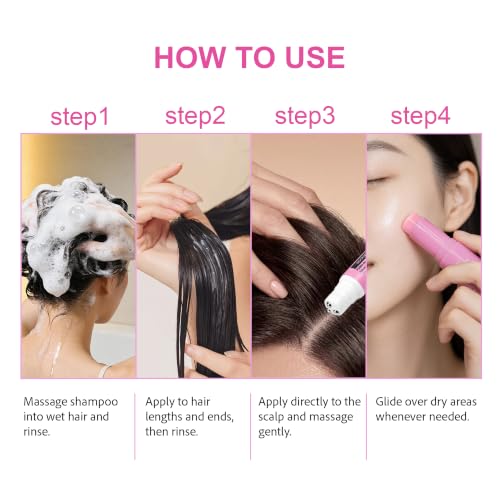 Rosemary PDRN Hair Care 4-Piece Set with Collagen Balm Stick