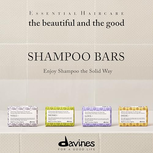 Davines Shampoo Bar Travel Size - DEDE Enhanced Compact Solid Hair Cleanser