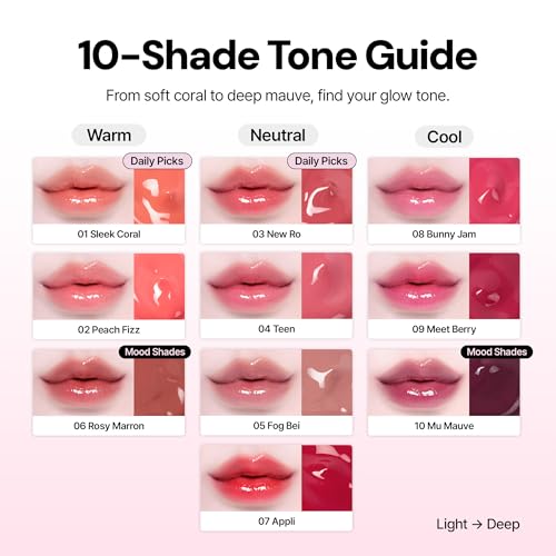 Oiad Slayn Hyper Glow Lip Gloss Tint - Rosy Marron