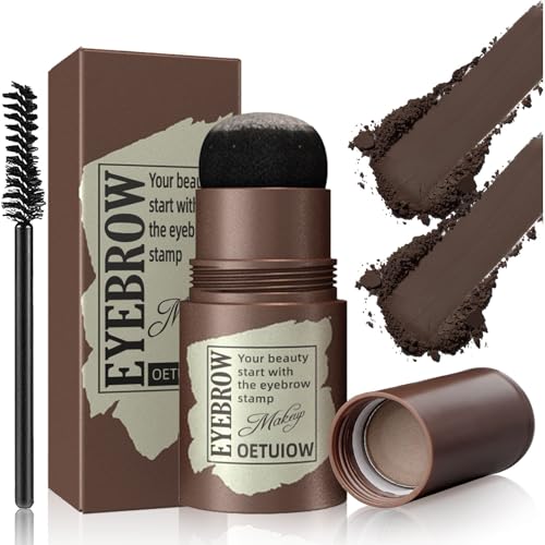 Eyebrow Stencil Kit for Beginners - 24 Reusable Shapes, Waterproof & Natural Finish