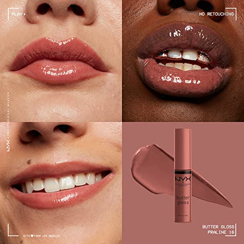 NYX Butter Gloss Lip Gloss Duo - Praline & Vanilla Cream Pie