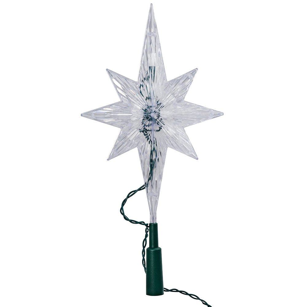 Kurt Adler UL1941C 10 Light Indoor 11-Inch Bethlehem Star Treetop