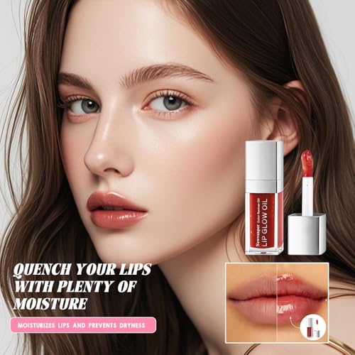 Newvenper Hydrating Lip Glow Oil – 3PC Plumping Lip Gloss Set
