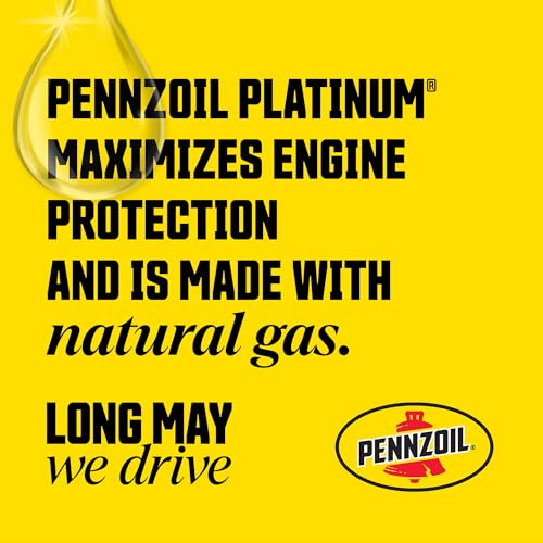 Pennzoil Platinum Full Synthetic 10W-30 Gasoline Engine Oil, 1 Quart