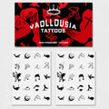 Semi Permanent Tattoo Stickers - Waterproof, Lasts 7-15 Days