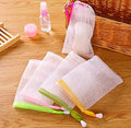 Exfoliating Soap Mesh Pouch Bags - 10 Pack Drawstring Holder