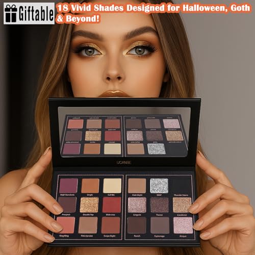 UCANBE 18 Color Matte Shimmer Eyeshadow Palette