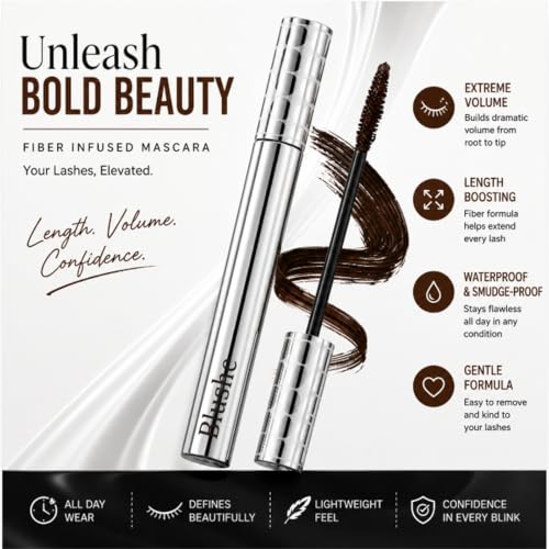 Growth Serum Mascara - Volume & Length, Smooth & Natural