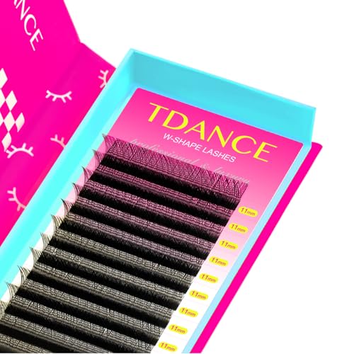TDANCE 4D W Lash Extensions Premade Fans 8-15mm