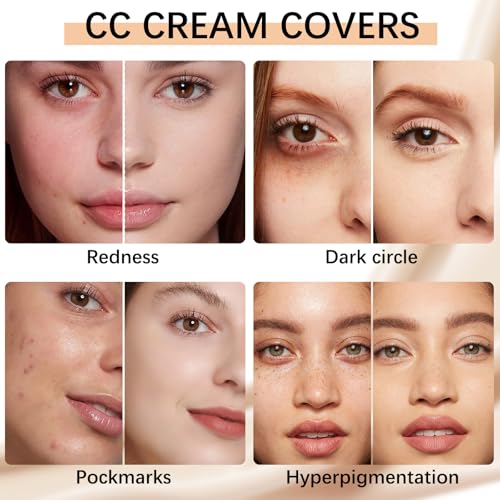 Camo CC Cream Foundation - Full Coverage, Waterproof Matte (2-Pack)