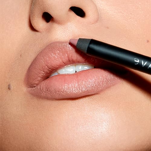 EVAGARDEN Superlast Lip Pencil - Long-Lasting and Semi-Permanent - Essential for Defining and Enhancing - Maintains Grip of Other Formulas - No-Transfer Color - 784 Soft Kiss - 0.07 oz