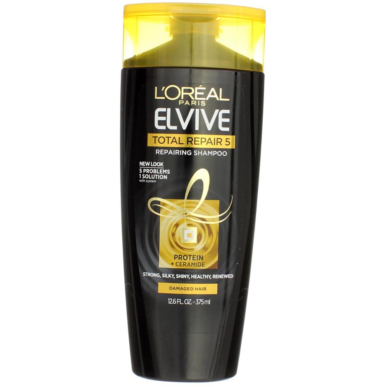 Loreal Shampoo Elvive Total Repair 5 Repairing 12.6 Ounce (375ml) (3 Pack)