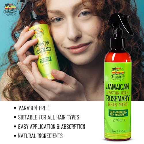 Jamaican Amber Leave-in Hair Mist - 8 fl oz Hydrating Spray