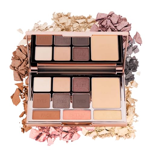 LUMINESS Face Palette - Bronzer, Blush, Highlighter & 6 Eyeshadows