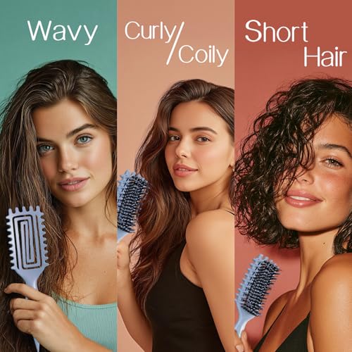 Curly Hair Brush - Defining Waves & Reducing Frizz