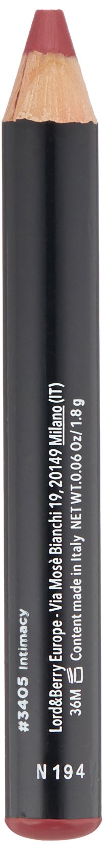 Lord & Berry 20100 MAXIMATTE Jumbo Crayon Lipstick, Hydrating Long Lasting Lip Stick Pencil With Vitamin E, Intimacy