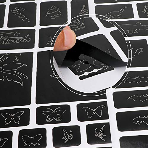 Konsait 262pcs Temporary Tattoo Stencils for Kids - Face & Body Art Kit