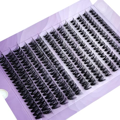 80D Mink Eyelash Clusters - 0.05mm Individual Lash Extensions