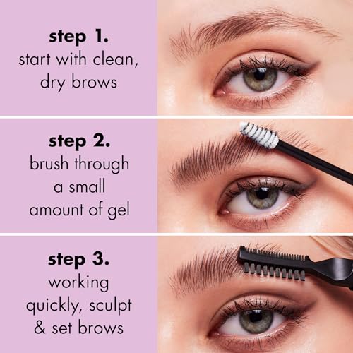 e.l.f. Brow Laminating Gel – Strong Hold, Water-Resistant