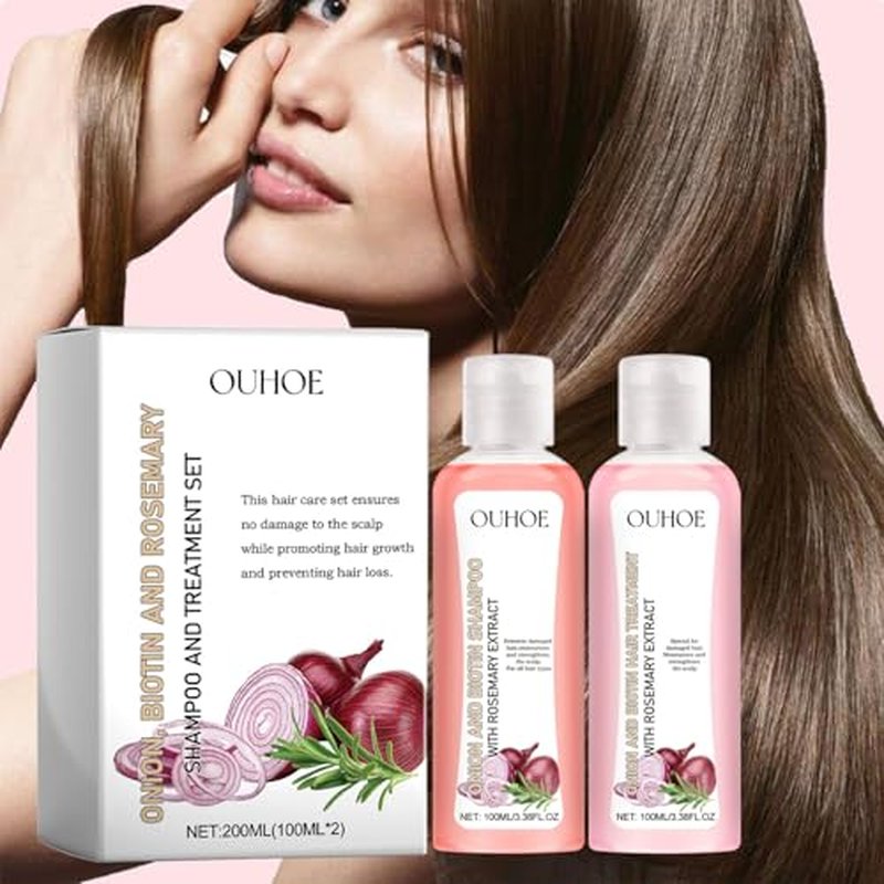 Aseawave Onion Biotin Rosemary Shampoo & Conditioner Set