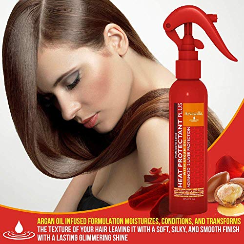 Arvazallia Heat Protectant Spray with Argan Oil